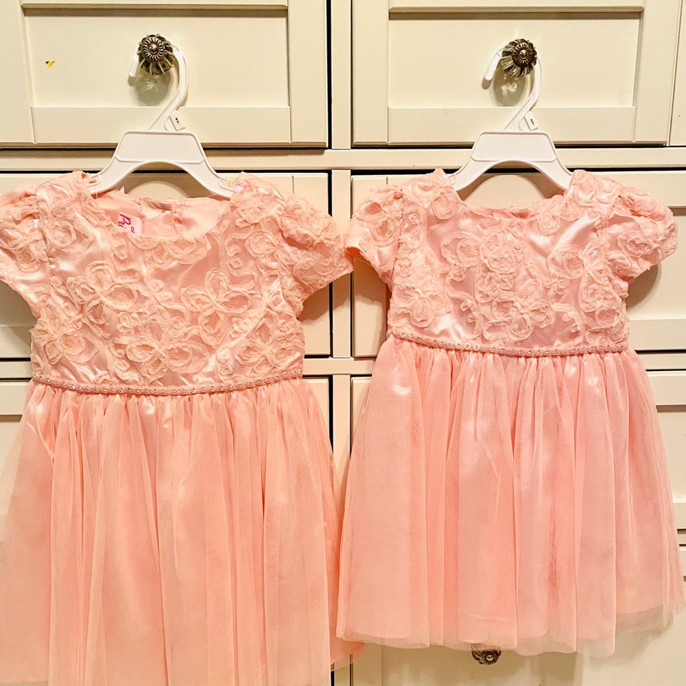 La princess peach lace dress